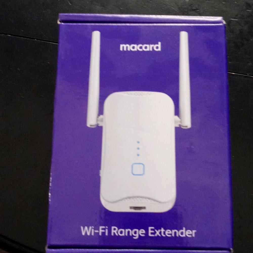 Macard WiFi Extender /Booster | Model N 300; Release Up to 74% Faster
